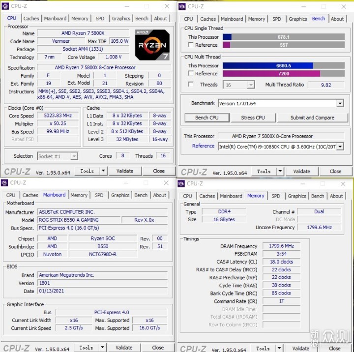 cpu-z信息及cpu跑分,b550a吹雪已经更新至最新的beta版,开启了pbocine