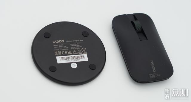 雷柏M550多模无线充电鼠标套装体验_新浪众测