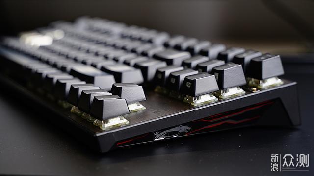 快！微星GK70机械键盘Cherry银轴版体验分享_新浪众测