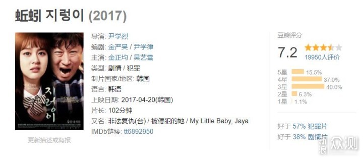 20部2017年评分7分以上韩国电影推荐（上）_新浪众测