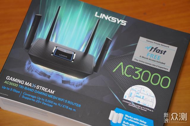 高速 稳定 的电竞Mesh路由器 LINKSYS MR9000_新浪众测