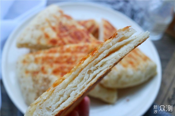 层次分明的千层饼，香酥美味，自己做最香_新浪众测