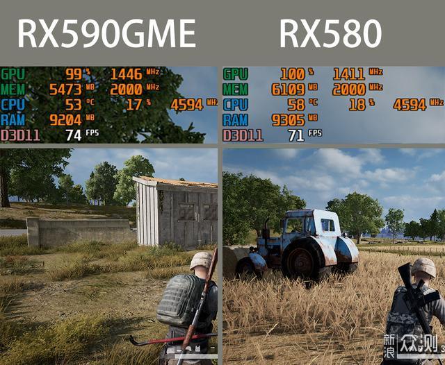 RX590GME对比RX580评测，再秀下无光主机_新浪众测