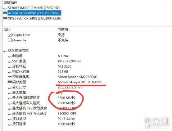 M2游戏硬盘的选择，XPG威龙SX8200Pro_新浪众测
