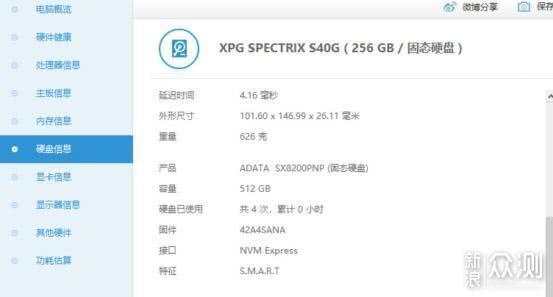 M2游戏硬盘的选择，XPG威龙SX8200Pro_新浪众测