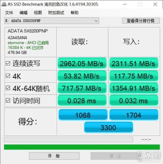 M2游戏硬盘的选择，XPG威龙SX8200Pro_新浪众测