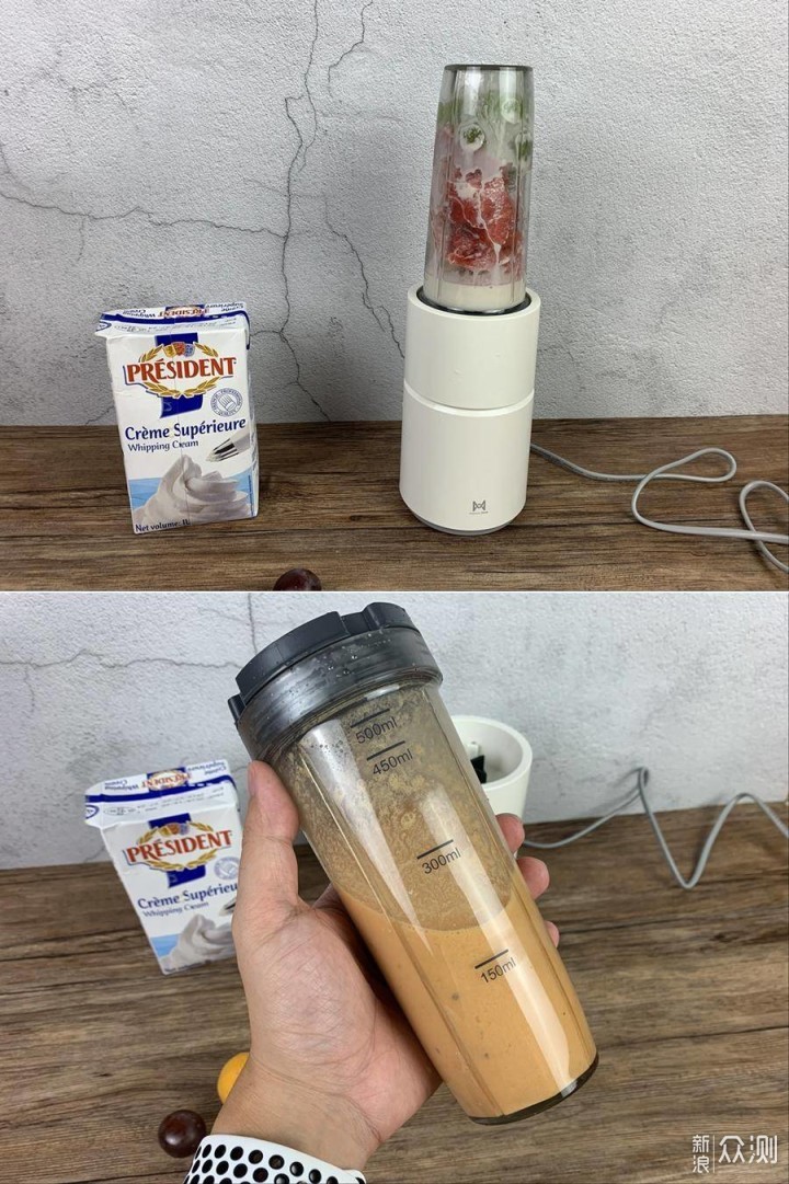 初夏之饮品DIY，榨汁机vs榨汁杯使用心得分享_新浪众测
