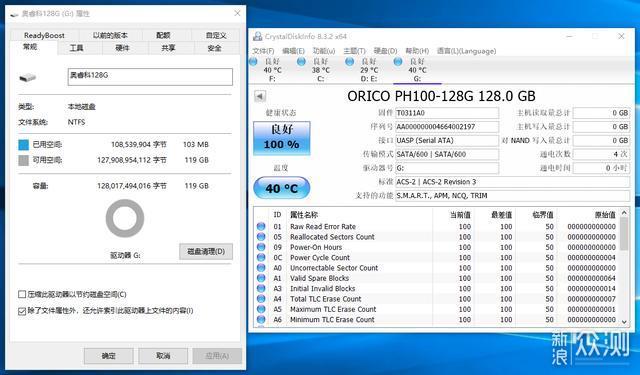 居然是闪迪颗粒——奥睿科H100 128G硬盘拆解_新浪众测