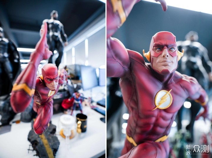 Sideshow 闪电侠（The Flash ）17寸PF雕像_新浪众测