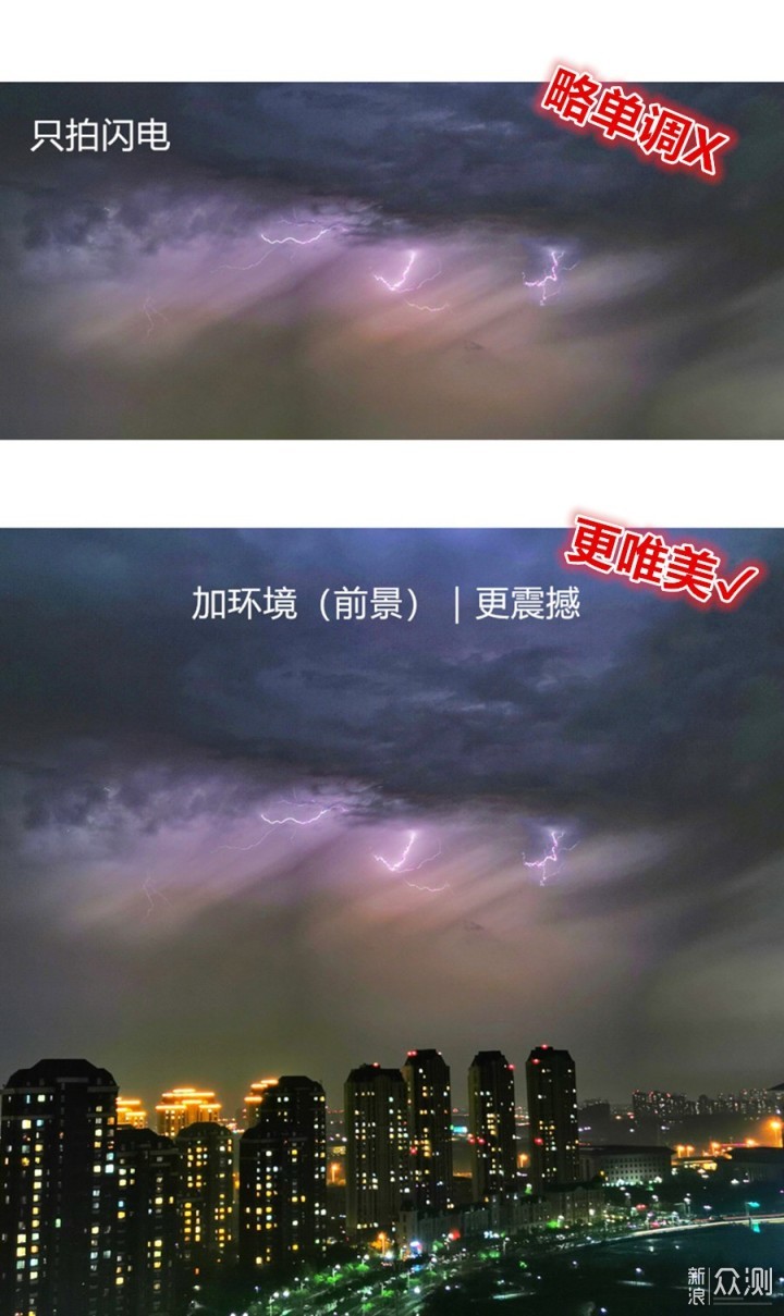 雷雨季，教你手机拍“闪电”| 在家也能拍大片_新浪众测