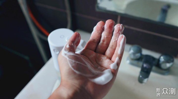 【原系自动泡沫洗手机】· 卫生健康从洗手开始_新浪众测