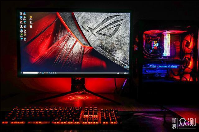 4K+144Hz刷新率的ROG Stirx XG27UQ显示器体验_新浪众测