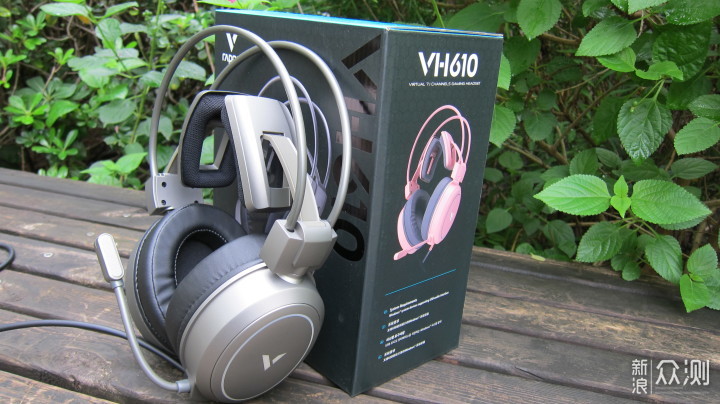 不止是虚拟7.1声道，雷柏VH610头戴式游戏耳机_新浪众测