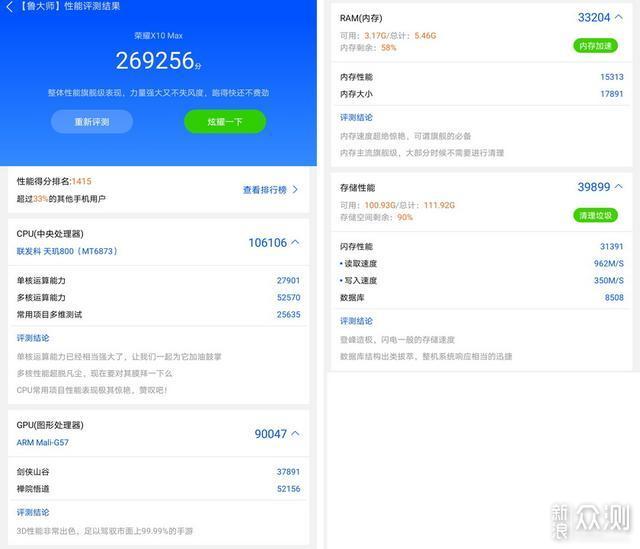 天玑800性能怎么样？荣耀X10 Max告诉你答案_新浪众测