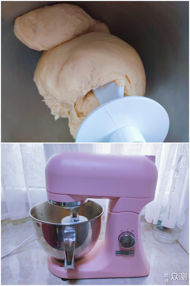 冰淇淋口感，自制日式维也纳豆沙面包_新浪众测