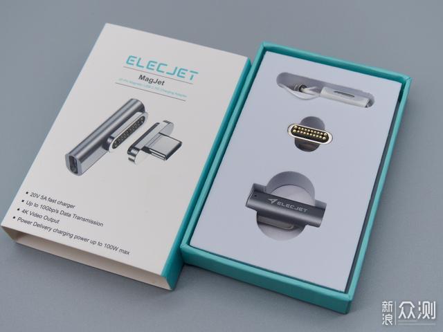 花式给笔记本充电！ELECJET MagJet磁吸充电头_新浪众测