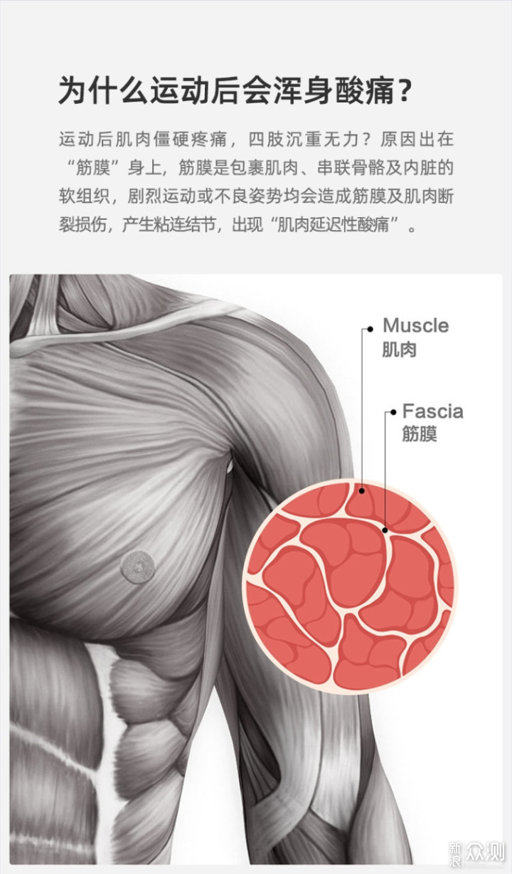 缓解肌肉酸痛，云麦筋膜枪让你爱上运动_新浪众测