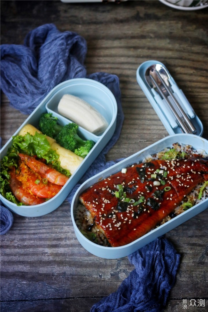 #初秋#颜值在线的鳗鱼饭便当，好吃好看_新浪众测