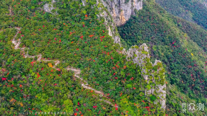 秋染巫峡两岸，看山川纵横，万峰磅礴_新浪众测