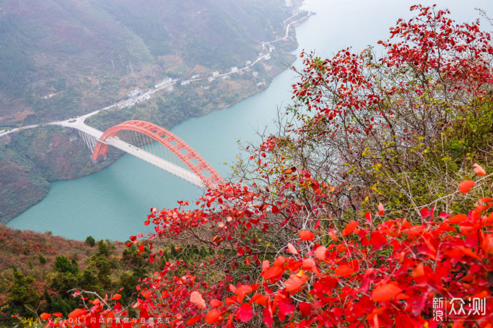 秋染巫峡两岸，看山川纵横，万峰磅礴_新浪众测