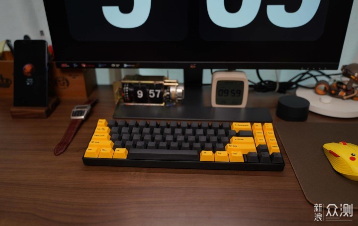 桌面上的小清新，高斯ALT71双模键盘体验_新浪众测