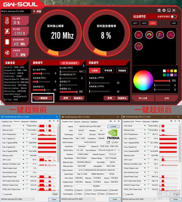 耕升RTX3090炫光评测分享_新浪众测