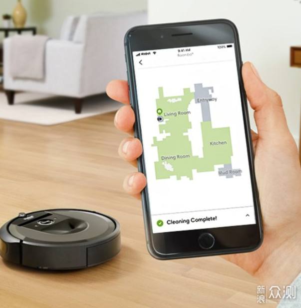 iRobot i7+iRobot m6双机互联搞定别墅清洁_新浪众测