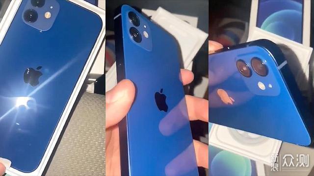 iPhone12真机照曝光，蓝色版成为最大槽点_新浪众测