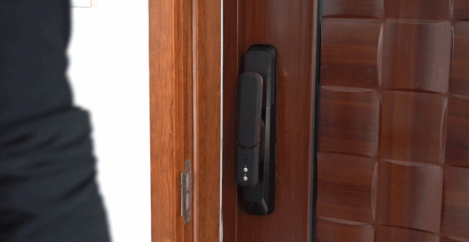 德施曼3D人脸智能锁麒麟R8上手体验_新浪众测