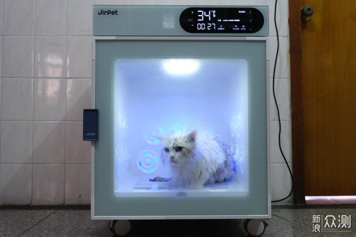 Jirpet全自动宠物烘干箱，主子成为最亮喵星人_新浪众测
