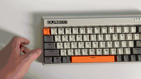 知名的杜伽FUSION复古机械键盘，真的那么好吗_新浪众测
