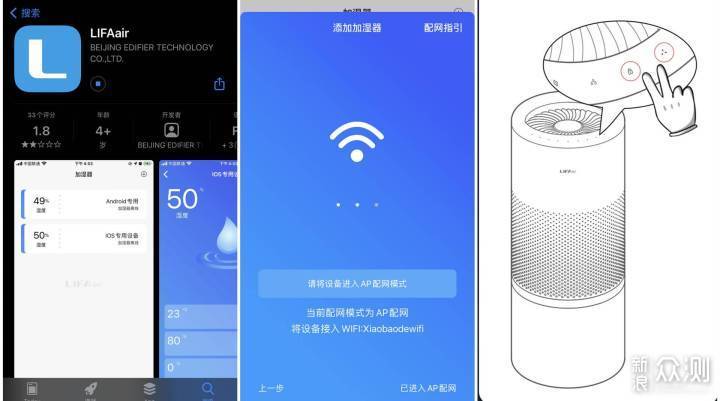 LIFAair润宝宝净化加湿器_新浪众测