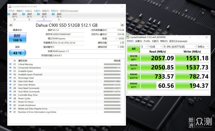 大华C900固态硬盘评测：大厂品质，高性价比_新浪众测