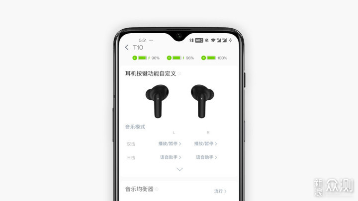 QCY T10真无线蓝牙耳机：三频均衡 通话降噪_新浪众测