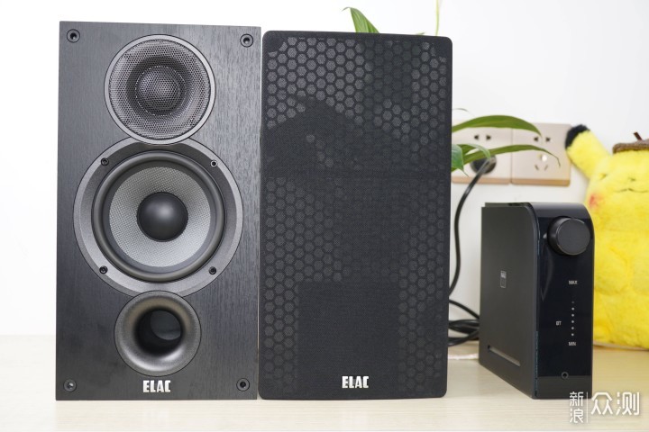 ELAC DB52音箱+NAD D3020功放桌面音响系统_新浪众测