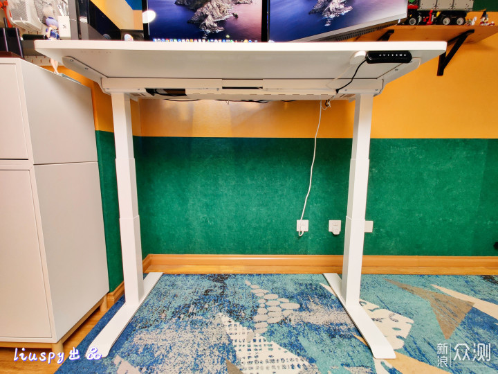 可高可矮、可站可坐，乐歌E3升降桌使用体验_新浪众测