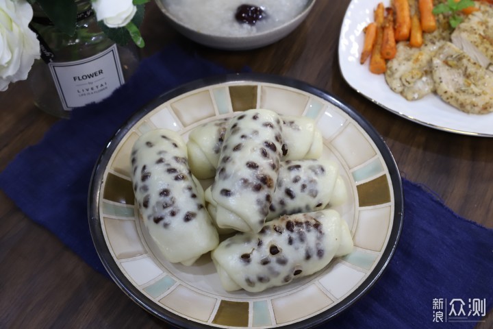 早餐不会蒸包子，就做这个红豆卷，一次就成功_新浪众测