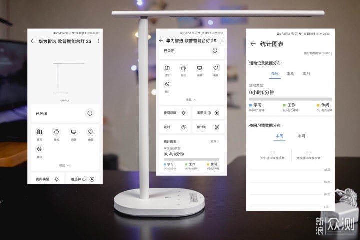 华为智选新品欧普智能台灯2S入手体验_新浪众测