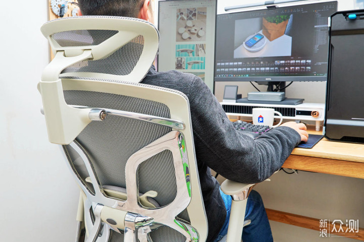 为了更舒适的坐感，Ergoup蝴蝶人体工学椅体验_新浪众测