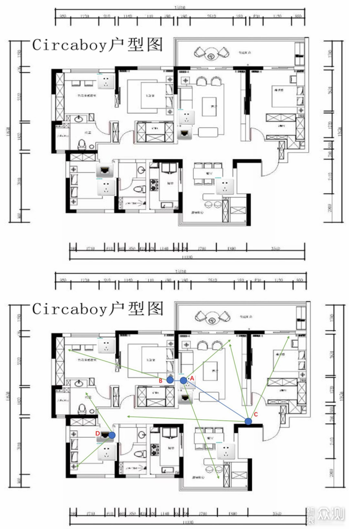 无死角全屋WiFi-Linksys WHW与MR路由混合组网_新浪众测