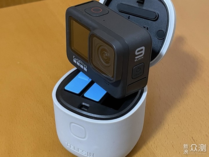三位一体-GoPro9泰迅ALLIN BOX收纳充电盒体验_新浪众测