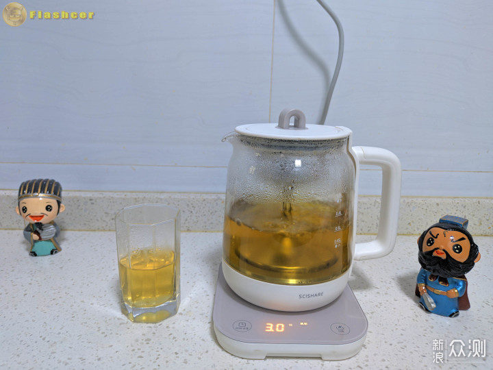 心想养生煮茶壶能烧水能蒸茶,满足多人茶饮_新浪众测