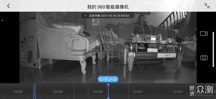 不要电线的360智能摄像机3C云台电池版体验_新浪众测