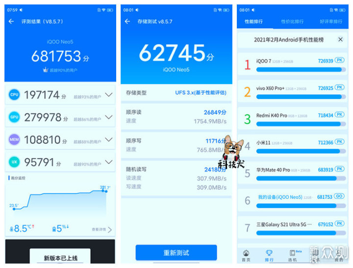 iQOO Neo5评测：三千价位段智睿之选_新浪众测