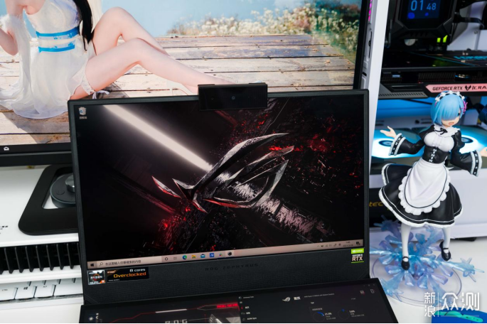 非常适合设计师的顶级游戏本华硕ROG冰刃5双屏_新浪众测