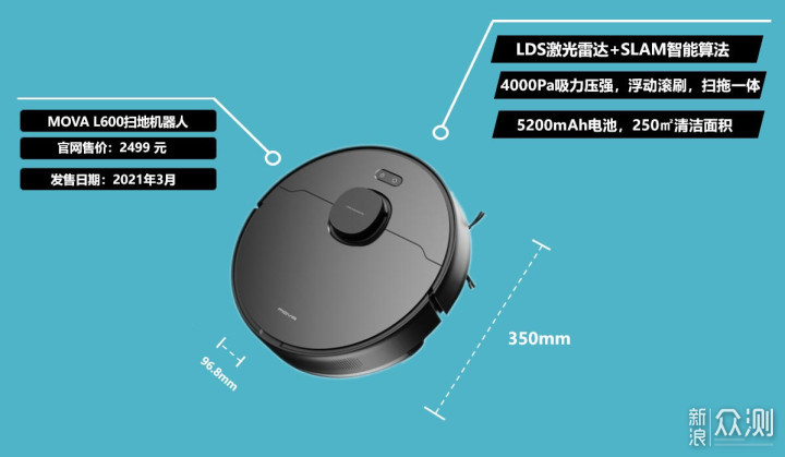 养宠家庭必备丨MOVA L600扫拖机器人使用体验_新浪众测