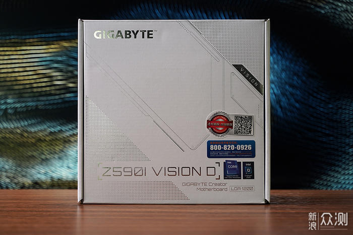 技嘉 Z590I 设计师 VISION D ITX主板开箱分享_新浪众测
