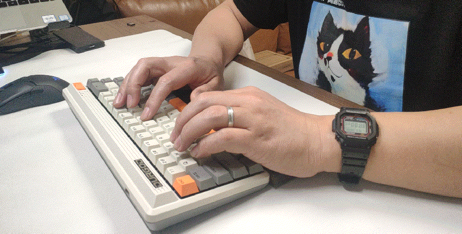 爱不释手的回购，杜伽Fusion复古键盘入手_新浪众测