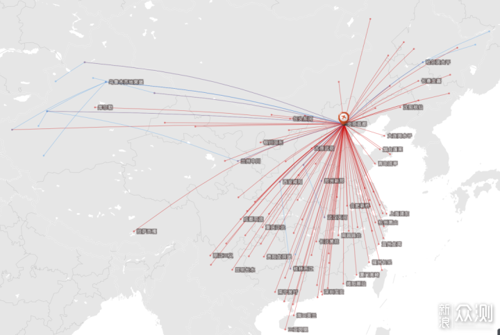 中国国际航线图 国航图片