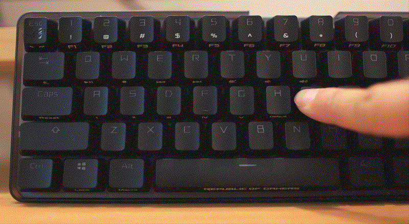 我的ROG桌面无线键鼠方案（上）键盘篇_新浪众测